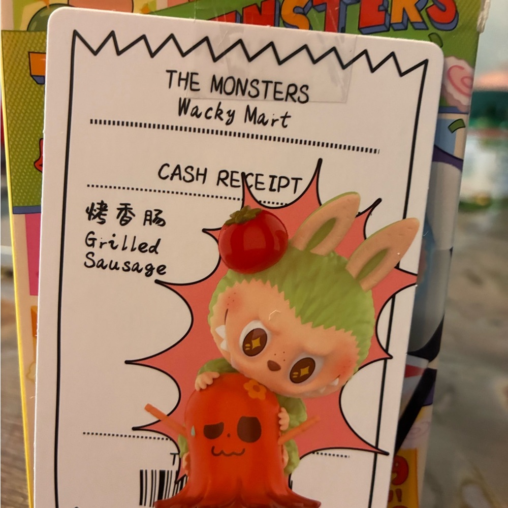 The Labubu Monsters Wacky Mart Sausage